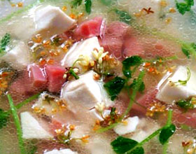 三丁豆腐羹 三丁豆腐羹