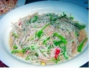 雙椒炒銀魚 雙椒炒銀魚