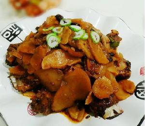 豉汁排骨扣土豆乾 豉汁排骨扣土豆乾