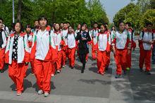 成都樹德中學的同學來校參觀