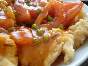 蝦爆魚片 蝦爆魚片