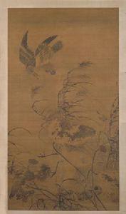 殘荷鷹鷺圖 殘荷鷹鷺圖