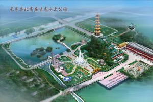 北高廟水上生態園規劃圖