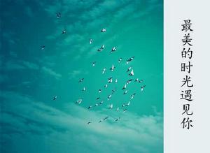 在最美的時光里遇見你 在最美的時光里遇見你
