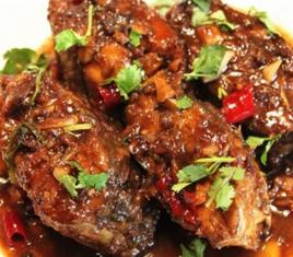 紅燒鮁魚段 紅燒鮁魚段