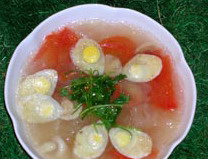 豬紅魚片粥 豬紅魚片粥