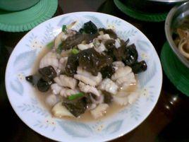 木耳燒烏賊 木耳燒烏賊