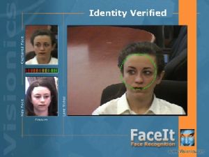 （圖）面部識別系統