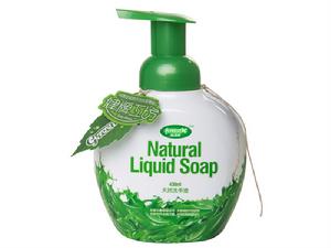 含有苦茶粉成分的純天然洗手液