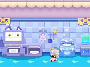 小遊戲《小企鵝端盤子》