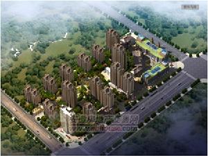 前城上東郡鳥瞰效果圖