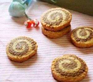 可可雙色卷心酥 可可雙色卷心酥