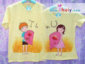 繪影牌七彩手繪顏料所繪製的手繪T恤