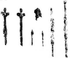 滿城漢墓脫碳鋼鏃 滿城漢墓脫碳鋼鏃