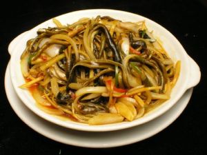 天麻鱔絲 天麻鱔絲