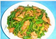 豬肉片炒辣子豆角 豬肉片炒辣子豆角