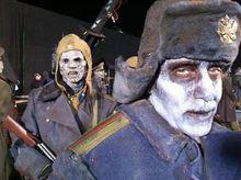 蘇聯士兵殭屍的面部妝