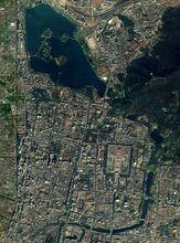 南京故宮衛星復原圖