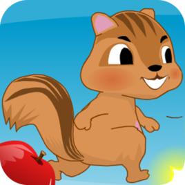 開心的小松鼠 開心的小松鼠