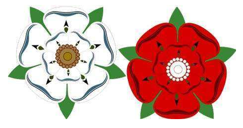 紅、白玫瑰家徽