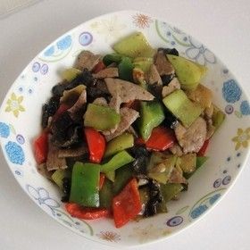 辣椒黃瓜溜豬肝 辣椒黃瓜溜豬肝