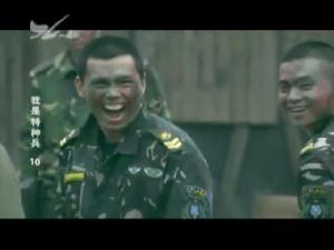 我是特種兵中,扮演土狼冉鋒