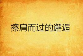 擦肩而過的邂逅 擦肩而過的邂逅
