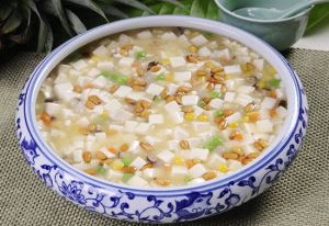 松仁豆腐羹 松仁豆腐羹
