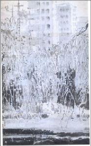 霧凇冰雪畫 霧凇冰雪畫