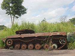 被毀的蘇聯制運兵車