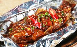 錫紙燒鱸魚 錫紙燒鱸魚