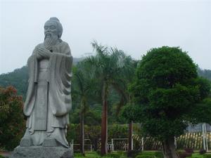 潮陽實驗學校校內孔子廟外景