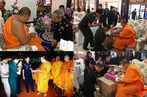 泰國軍人拜見龍婆對