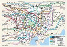 東京鐵路系統簡圖