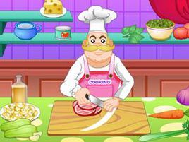 美味的通心粉湯 美味的通心粉湯