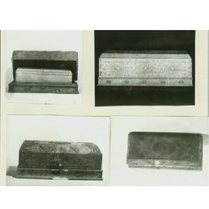 檀木堆漆描金經函