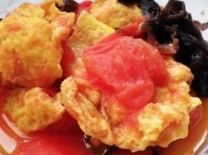 木耳番茄炒雞蛋 木耳番茄炒雞蛋