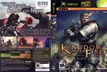 XBOX《熾焰帝國：十字軍東征》美版封面