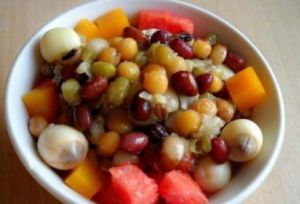 蜜豆冰蔬果糯米粥 蜜豆冰蔬果糯米粥