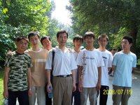 2008年與學生出遊