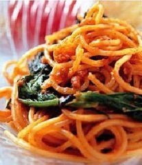 開陽蝦米菠菜面 開陽蝦米菠菜面