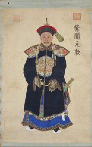 沈貞阿桂像軸 沈貞阿桂像軸