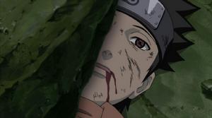 瀕死狀態的帶土