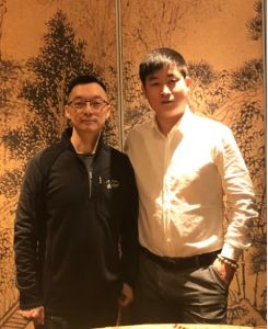 李冠成與潘海東合影