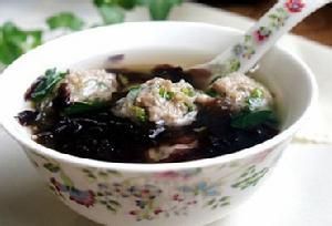 紫菜肉丸羹 紫菜肉丸羹