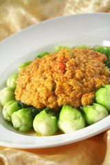 扒蟹肉菜心 扒蟹肉菜心