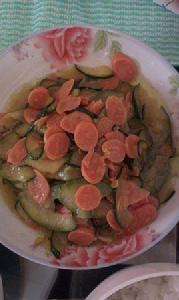 西葫蘆炒火腿腸