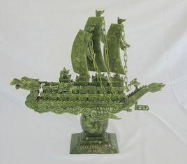 玉雕龍船 玉雕龍船