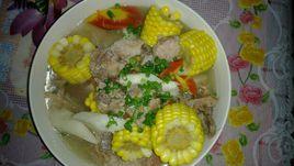 玉米蘿蔔山藥排骨湯 玉米蘿蔔山藥排骨湯