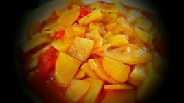 西紅柿炒土豆片